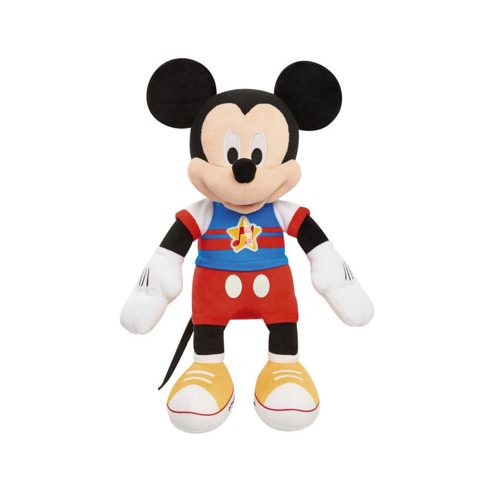 Jucărie Muzicală din Pluș Famosa MCC13 Mickey Mouse Lumini cu sunet Poliester Plastic Multicolor (33 cm)