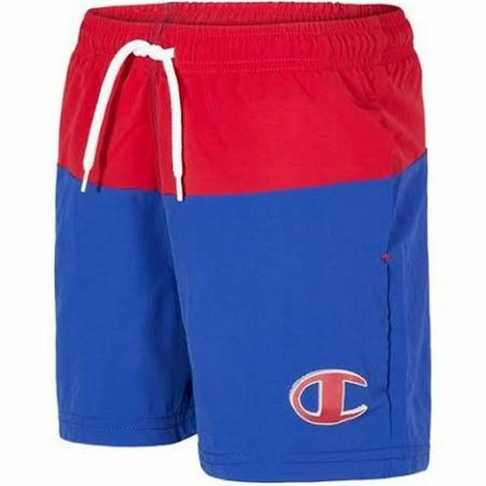 Costum de Baie Bărbați Champion Beachshort Roșu Albastru