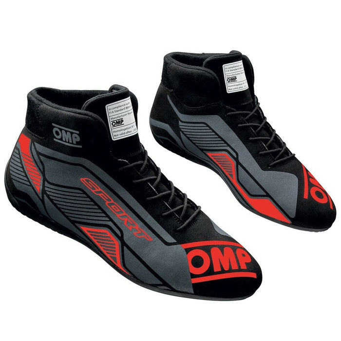Ghete de curse OMP SPORT Negru/Roșu 43