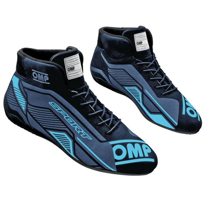 Ghete de curse OMP SPORT Negru/Albastru 44