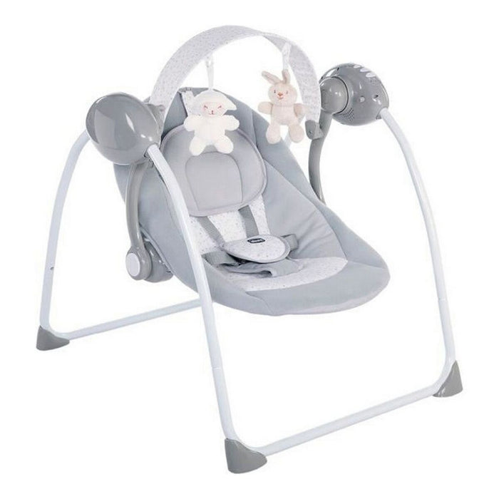 Scaun Balansoar Chicco Relax & Play Swing Gri Alb