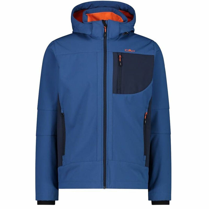 Jachetă Sport de Bărbați Campagnolo Softshell Albastru