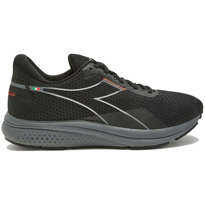 Încălțăminte de Running pentru Adulți Diadora Passo 2 Negru Bărbați