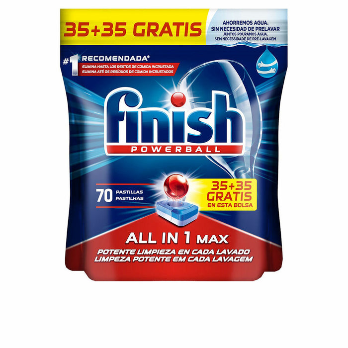 Pastile pentru Mașina de spălat vase Finish All In One (70 Unități)