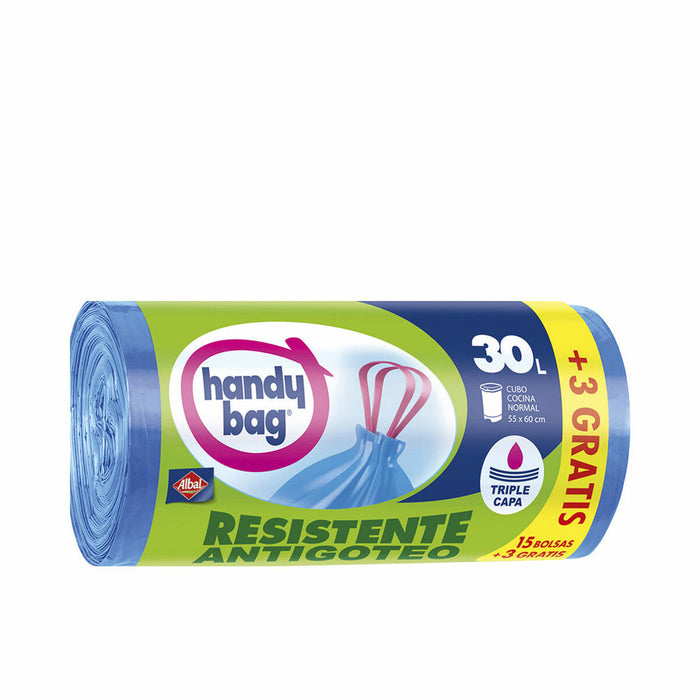 Saci de gunoi Albal Handy Bag 18 Unități 30 L Antipicurare