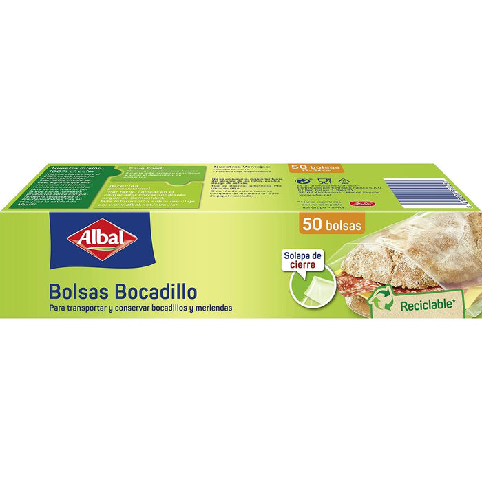 Genți/saci Albal Geantă pentru sandvișuri 50 Unități
