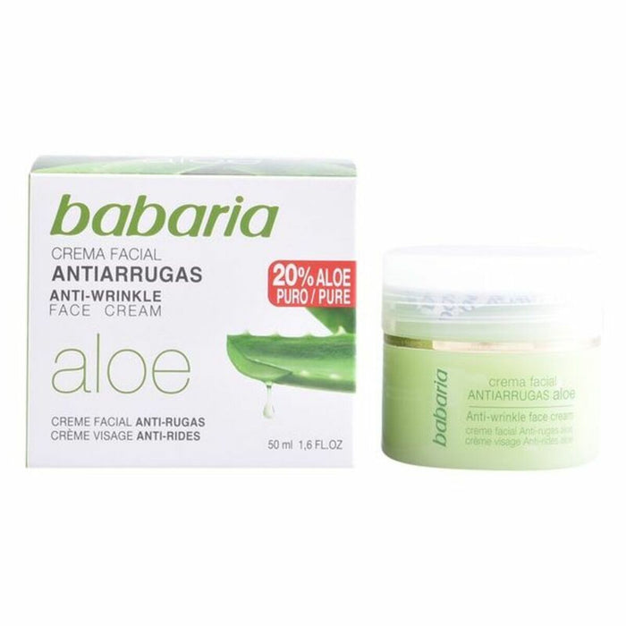 Cremă Antirid Aloe Vera Babaria Aloe Vera (50 ml) 50 ml