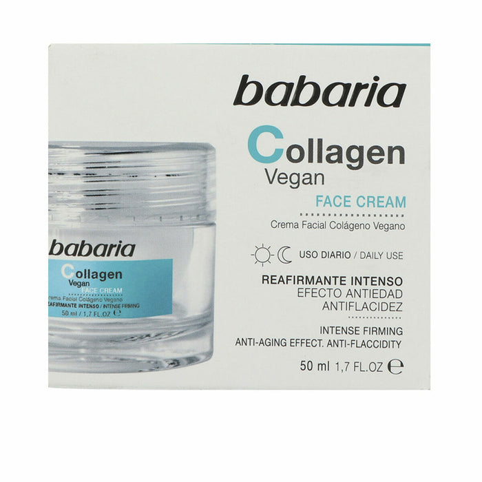 Cremă de Față Babaria Intense Vegan Fermitate Colagen 50 ml