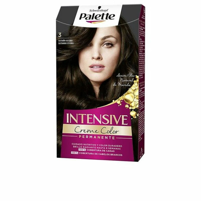 Vopsea Permanentă Palette Intensive 3 Schwarzkopf Palette Intensive Castaniu Închis (1 Unități)
