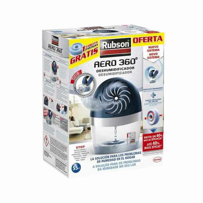 Dezumidificator Rubson Aero 360 Reîncărcabil/ă Fără cabluri 450 g
