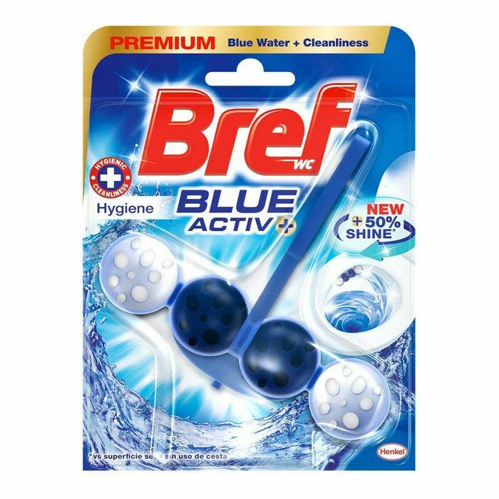 Odorizant de toaletă Bref Blue Activ Aqua Semn de Agățat de Clanța Ușii 125 ml