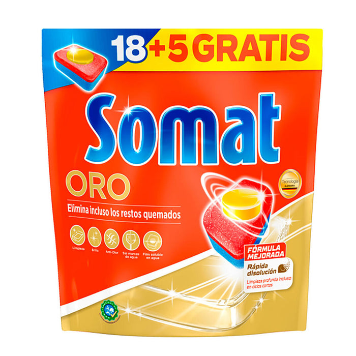 Pastile pentru Mașina de spălat vase Somat Oro