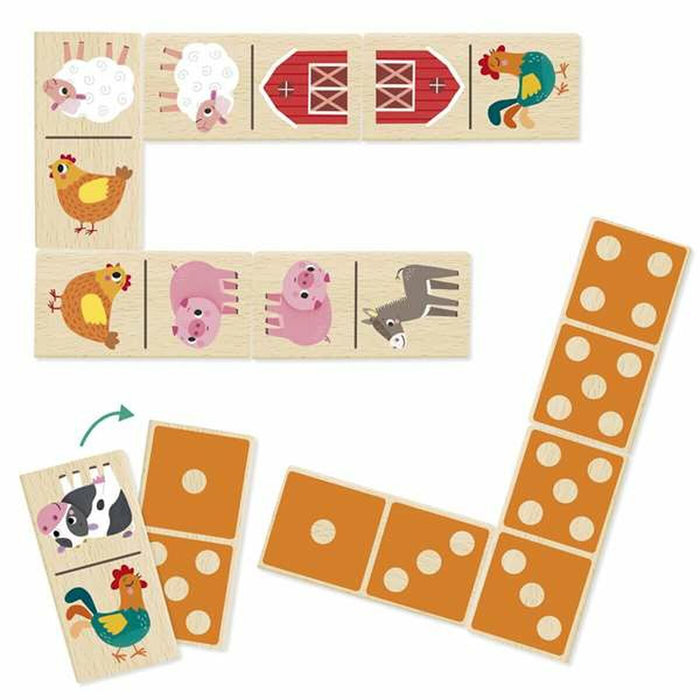 Domino Diset Fermă 28 Piese