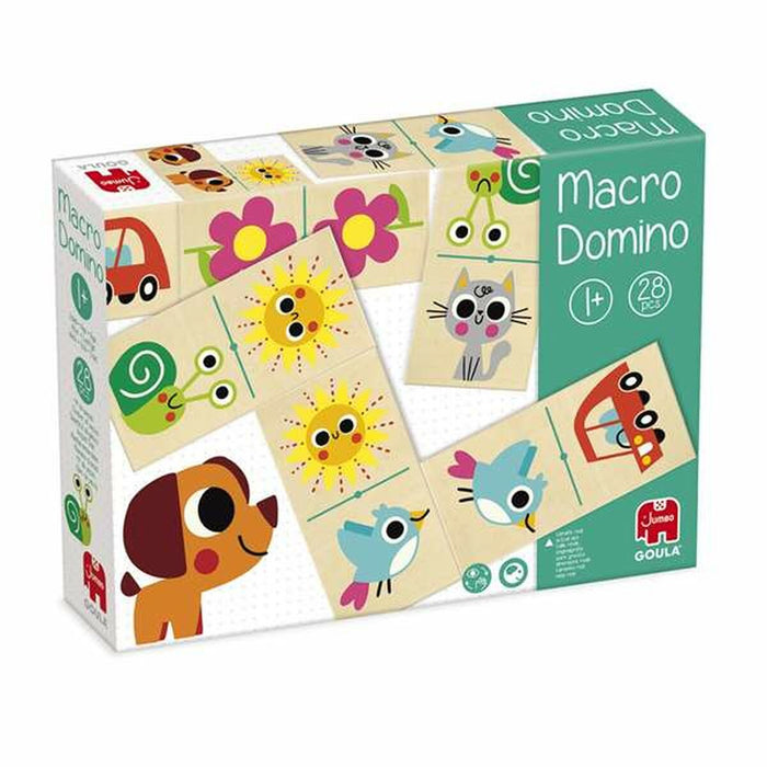 Domino Diset Lemn Infantil 28 Piese