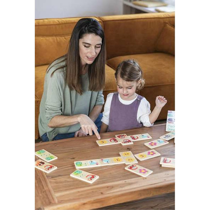 Domino Diset Lemn Infantil 28 Piese