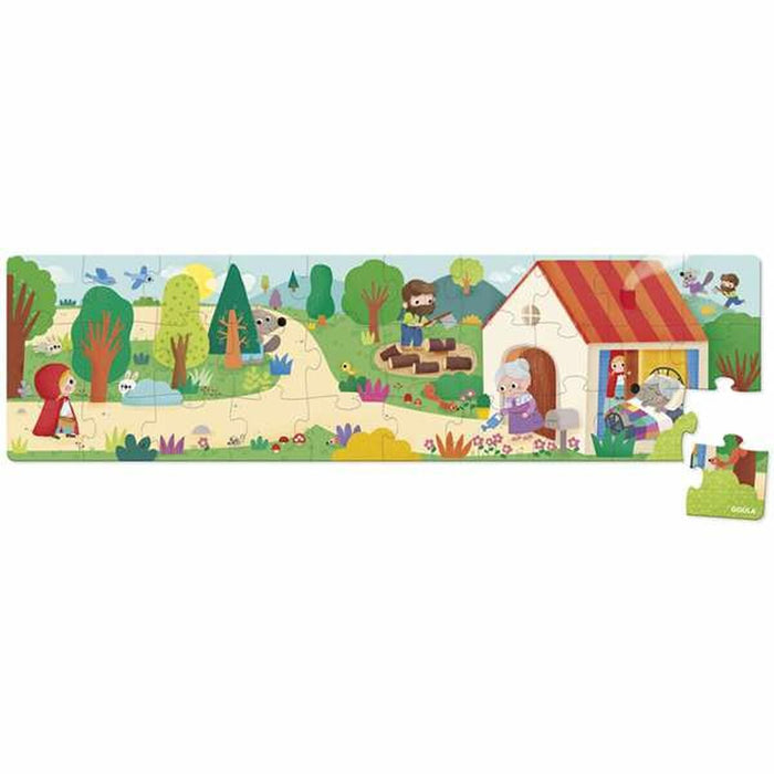 Puzzle pentru Copii Diset XXL Scufița Roșie 30 Piese