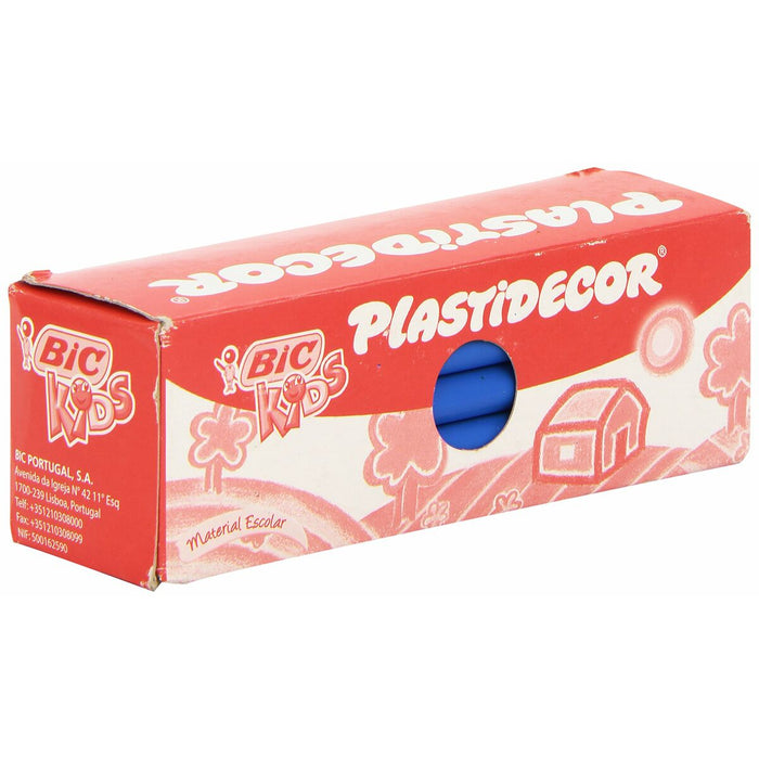 Creioane ceară colorate Plastidecor 8169811 Albastru deschis 25 Piese