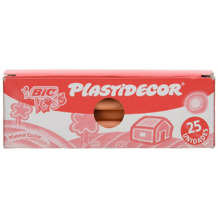 Creioane ceară colorate Plastidecor 8169751 Portocaliu Plastic 25 Piese (25 Piese) (25 Unități)