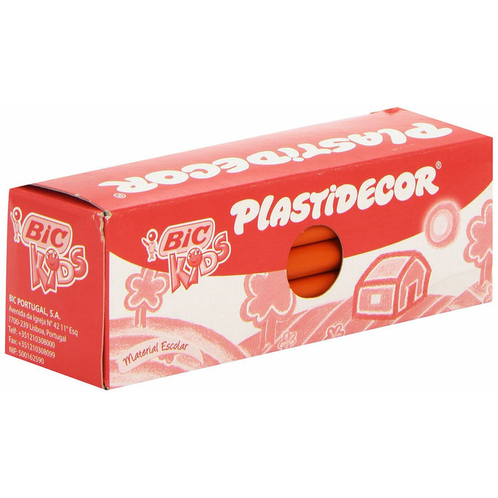 Creioane ceară colorate Plastidecor 8169651 Portocaliu Plastic (25 Unități)
