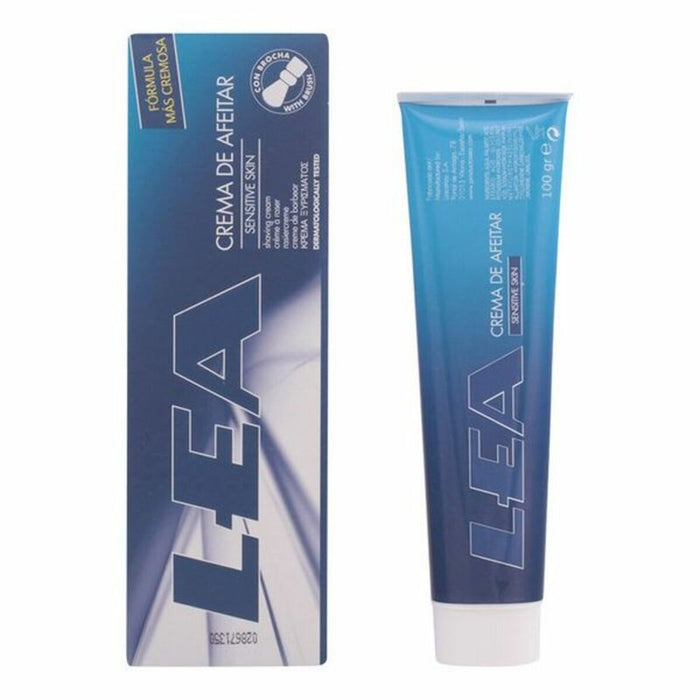 Cremă de Bărbierit Sensitive Skin Lea (100 g)