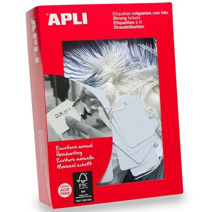 Etichete Apli Fir Alb Mucavale 36 x 53 mm