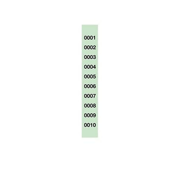 Bilete de loterie/tombolă Apli 1-1000 10 Piese 30 x 210 mm