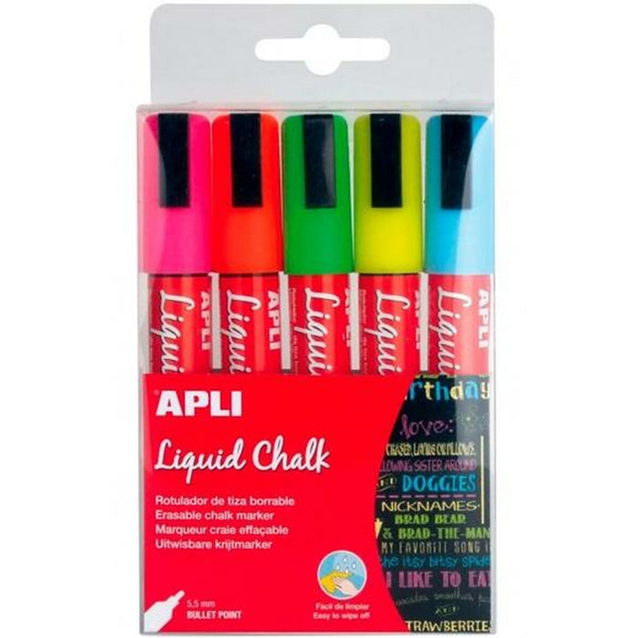 Set de Carioci Apli Tablă albă Multicolor
