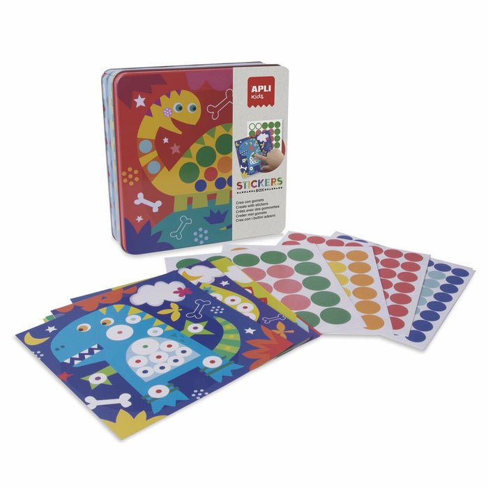 Set de Lucru Manual Apli Gomets Dino Multicolor