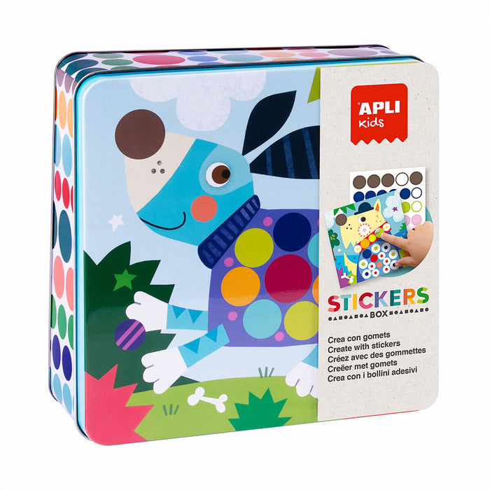 Set de Lucru Manual Apli Gomets Dogs Multicolor