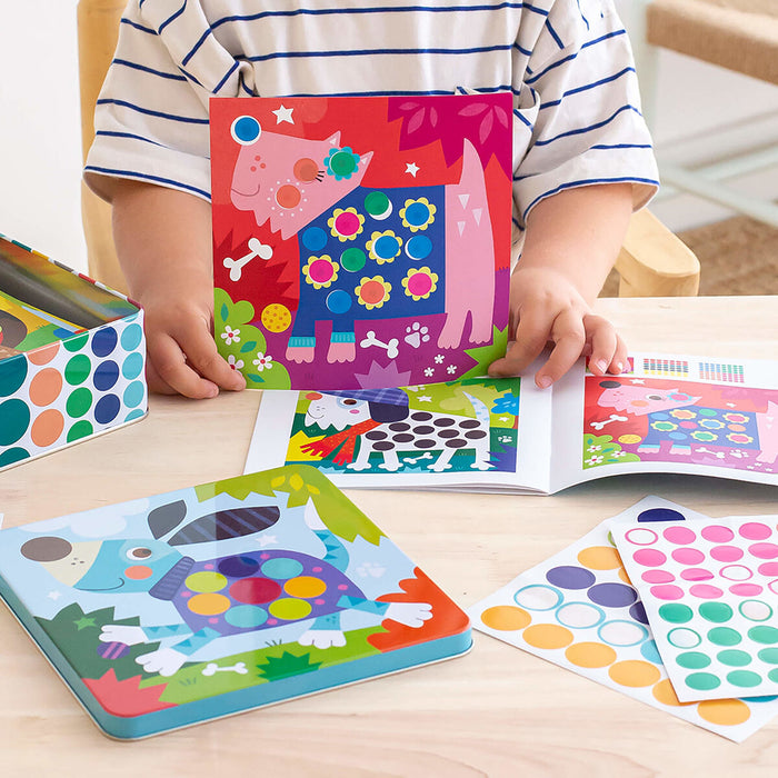 Set de Lucru Manual Apli Gomets Dogs Multicolor