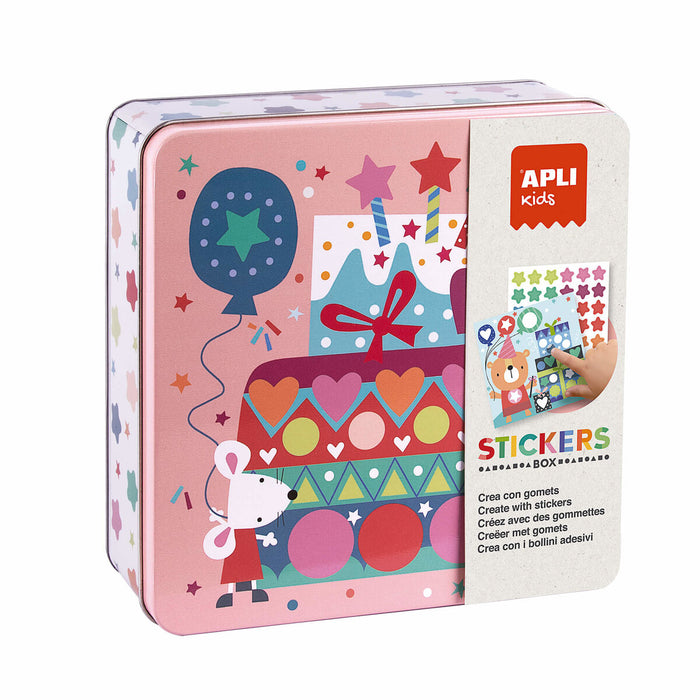 Set de Lucru Manual Apli Gomets Party Multicolor