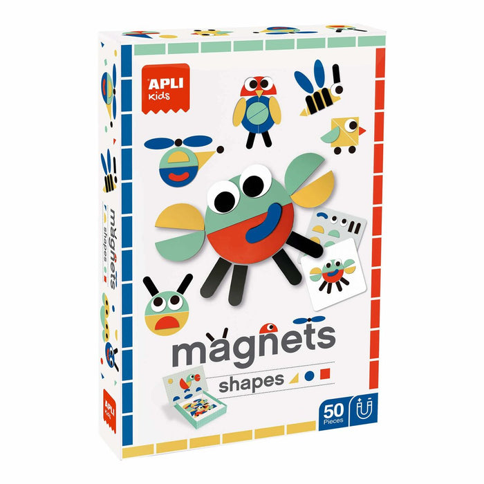 Joc Magnetic Apli Shapes Multicolor