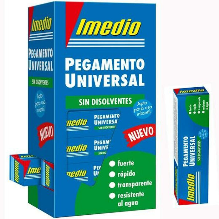 Lipici Imedio Transparent 35 ml (24 Unități)