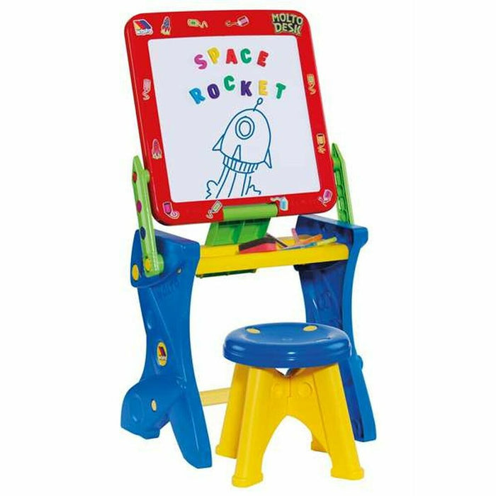 Tablă Magnetică cu Marker Moltó Magnetic 3 în 1