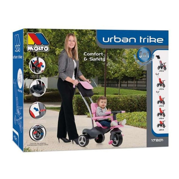 Triciclu Urban Trike Moltó (98 cm)