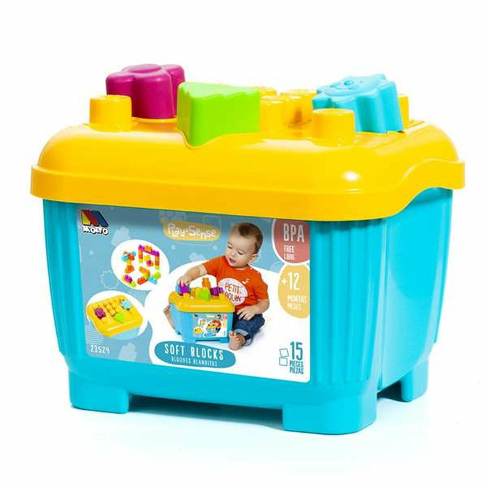Set de Construcție Moltó 15 Piese Puzzle