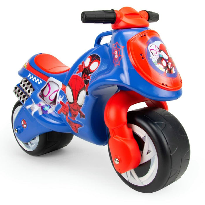 Motocicletă fără Pedale Spidey 69 x 27,5 x 49 cm Albastru