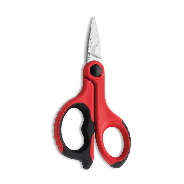 Foarfece pentru electrician 3 Claveles 6" 14 cm Oțel inoxidabil drept