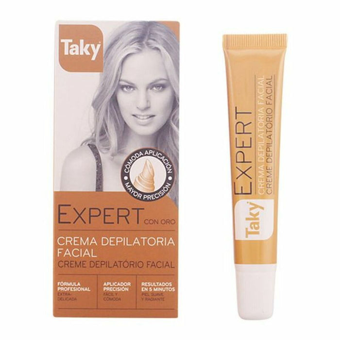 Cremă Epilatoare pentru Față Taky Expert Oro (20 ml)