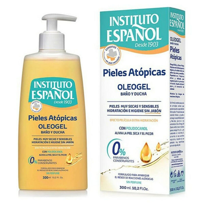 Gel de duș Pieles Atópicas Oleogel Instituto Español (300 ml)
