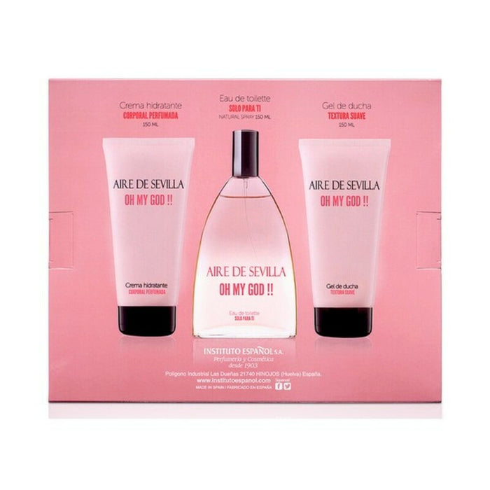 Set de Parfum Femei Oh My God Aire Sevilla (3 pcs) (3 pcs)