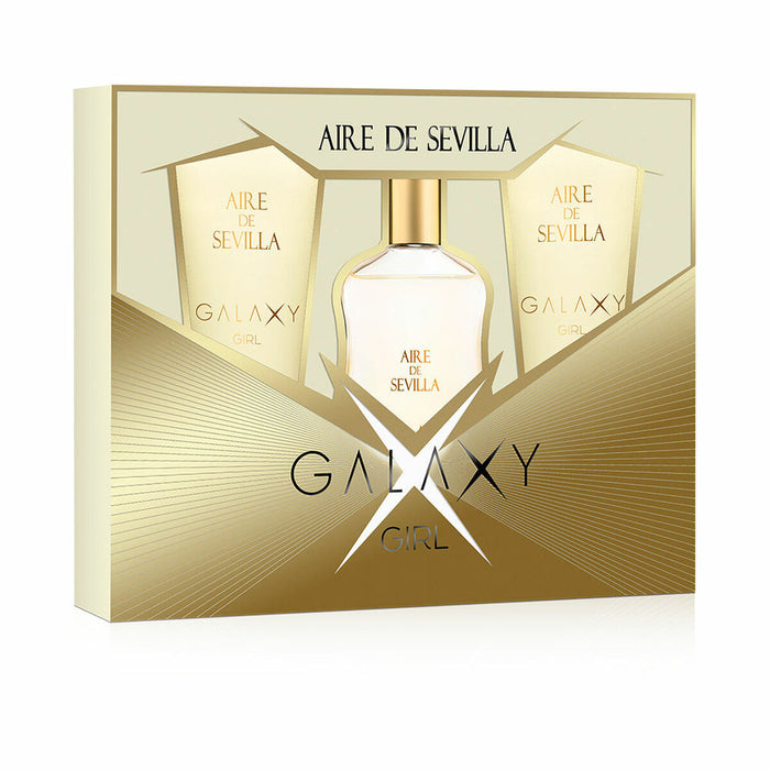 Set de Parfum Femei Aire Sevilla EDT Galaxy Girl 3 Piese