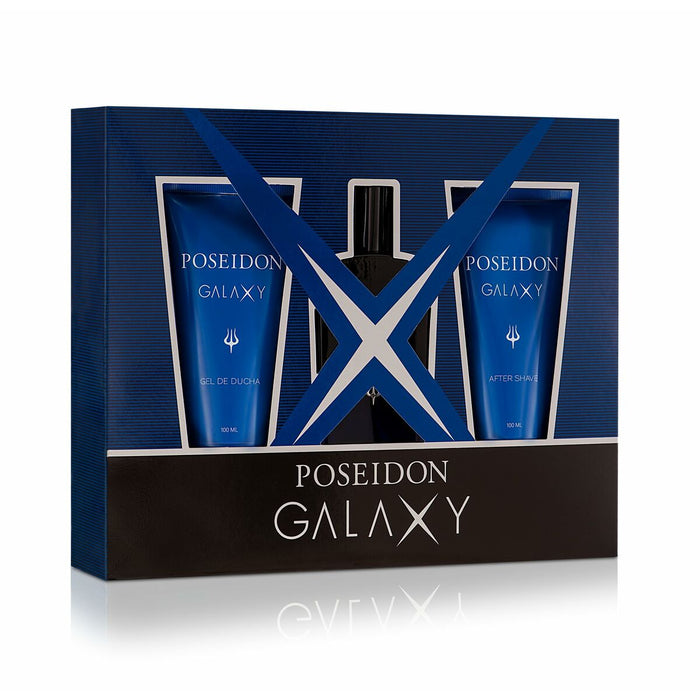 Set de Parfum Bărbați Poseidon Galaxy 3 Piese