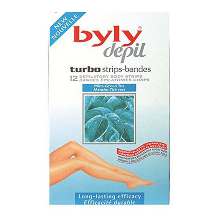 Benzi Epilatoare pentru Corp Depil Byly Depil (12 uds)