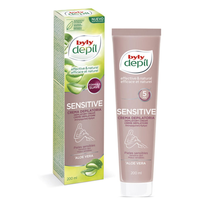 Cremă Epilatoare pentru Corp DEPIL SENSITIVE Byly BF-8411104045019_Vendor (200 ml) 200 ml