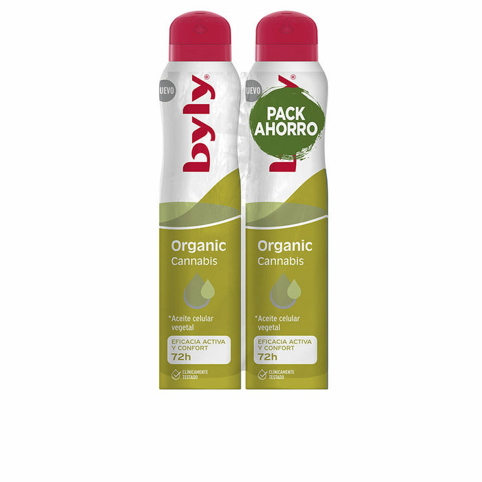 Deodorant Spray Byly Organic Cannabis 2 Unități 200 ml