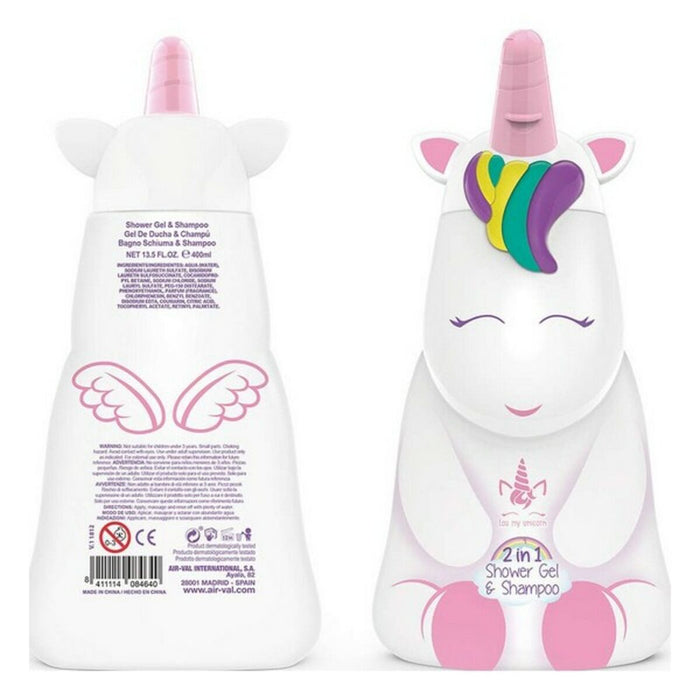 Gel și Șampon 2 în 1 Eau My Unicorn Cartoon P8472 400 ml