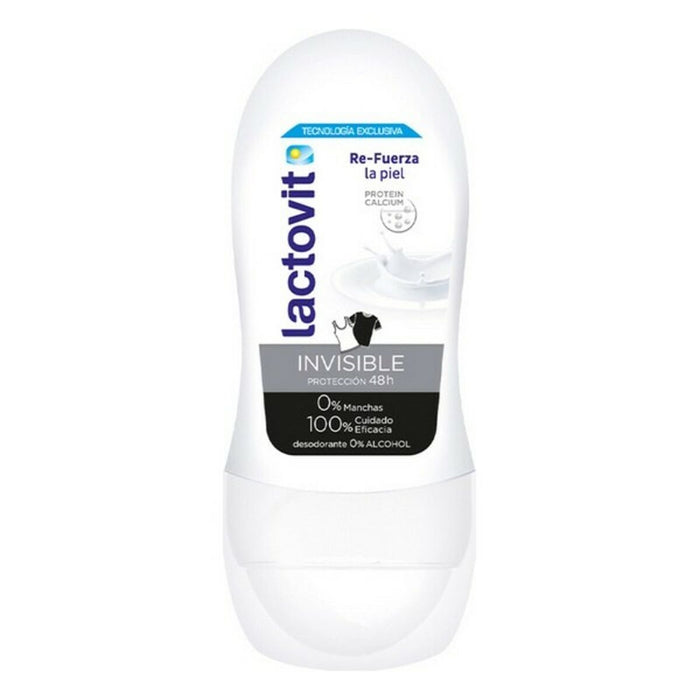 Deodorant Roll-On Invisible Antimanchas Lactovit (50 ml)