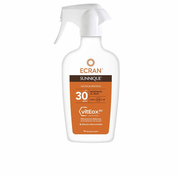 Lapte Solar Ecran Sunnique Broncea+ Bronzant Spf 30 (270 ml)