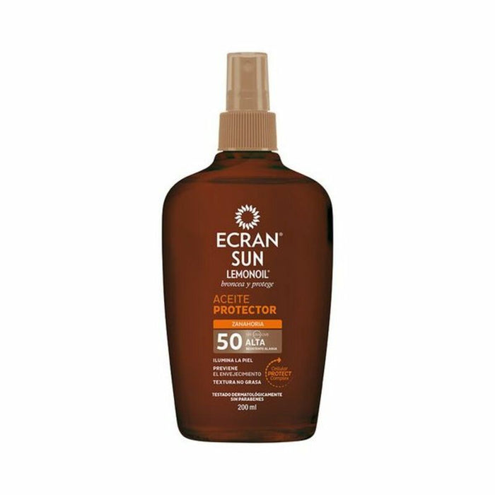 Ulei de soare Ecran Ecran Sunnique SPF 50 (200 ml) Spf 50 200 ml